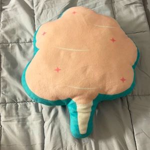 Cotton candy pillow